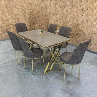 Ensemble de table à manger toledo manivelle ensemble de salle moderne comprenant 1