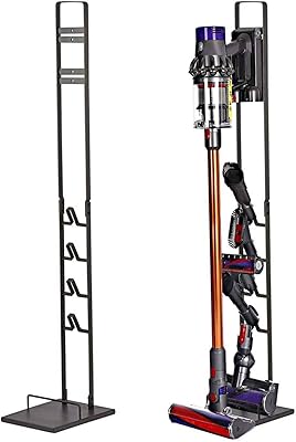 Support d'aspirateur bion, support de rangement en métal compatible avec aspirateur à main