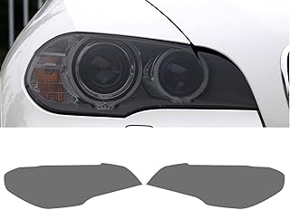 2 pièces film de protection de pare-brise de voiture transparent fumée noir tpu