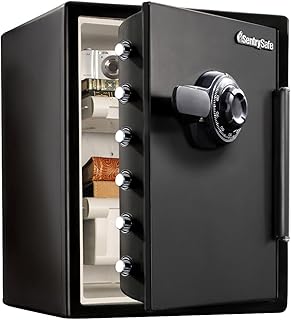 Épée ignifuge étanche sfw205cwb avec disque métallique, 2,05 pieds cubes, noir