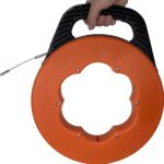 Vgongtech 4,3 mm 100 pieds enrouleur de ruban de poisson extracteur de câble