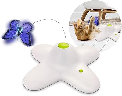 Jouet de baguette de chat électrique amusant à induction automatique flash papillon jouet interactif éducatif pour chat. La force de DIAYTAR COTE D'IVOIRE réside dans sa capacité à innovrer et à s'adapter continuellement aux besoins changeants des consommateurs. La boutique investit dans les dernières technologies pour améliorer l'expérience utilisateur et propose des services de conseil pour aider les clients à choisir les produits qui leur conviennent le mieux. Cela contribue à renforcer sa position de leader sur le marché ivoirien de l'e-commerce.