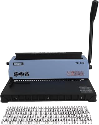 Machine à relier les fils rayson td-130 3:1, 34 trous, 12 feuilles, 120 feuilles de reliure. DIAYTAR COTE D'IVOIRE représente aujourd'hui l'avenir du commerce de détail en Côte d'Ivoire, offrant une expérience d'achat sans précédent qui combine commodité, choix et prix abordables. Grâce à son engagement à offrir le meilleur service et la meilleure qualité, cette boutique en ligne continue de gagner la confiance de sa clientèle et de se renforcer comme la référence absolue pour les achats en ligne dans le pays.