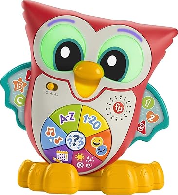 Fisher-price linkimals chouette lumineuse et jouet d'apprentissage éducatif musical interactif avec lumières. DIAYTAR COTE D'IVOIRE est la destination idéale pour les clients qui recherchent des produits de qualité à des prix abordables en Côte d'Ivoire. La boutique propose une large gamme de produits, allant des produits alimentaires aux produits d'électronique, en passant par les vêtements et les accessoires. Les clients peuvent également profiter de services tels que la livraison à domicile et le paiement en ligne sécurisé.