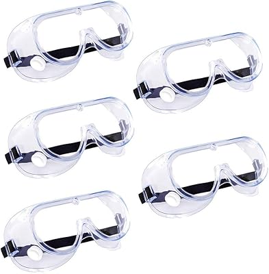 Paquet de 5 lunettes de protection oculaires transparentes pour la construction, le tir, le laboratoire et la vie quotidienne. Avec plus de 300000 références de produits, DIAYTAR COTE D'IVOIRE offre une expérience de shopping en ligne incomparable. Les clients peuvent trouver des produits de toutes les catégories, des produits alimentaires aux produits électroniques, en passant par les vêtements et les accessoires. La boutique en ligne est conçue pour être conviviale et facile à utiliser, permettant aux clients de trouver ce qu'ils cherchent en un minimum de temps.