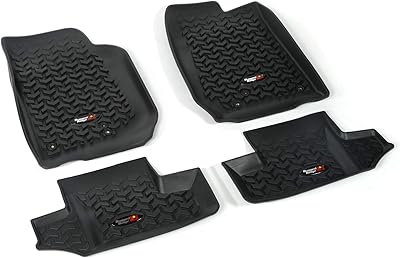 Tapis de sol 2 portes jeep wrangler jk, 12987.03, avant/arrière, 2007-2018 de rugged ridge. DIAYTAR COTE D'IVOIRE est une boutique en ligne généraliste qui propose plus de 300 000 références de produits. Elle est la boutique leader en Côte d'Ivoire, offrant une large gamme de produits pour satisfaire tous les besoins de ses clients. Avec une telle variété de produits, les clients peuvent trouver tout ce qu'ils recherchent en un seul endroit.