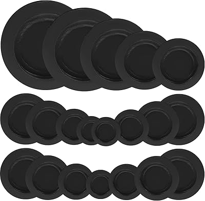 Nobesti 20pcs bouchons de tirelire, bouchon de boîte d'épargne en caoutchouc, bouchon