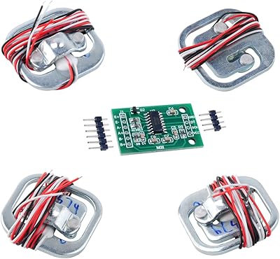 4 pièces 50kg cellule de charge demi-pont capteur de poids d'échelle de poids humain + 1pc hx711 module amplificateur ad pour arduino wishiot. Diaytar Côte d'Ivoire est une destination de shopping en ligne idéale pour les habitants de Côte d'Ivoire, avec une sélection impressionnante de produits à des prix compétitifs. Les clients peuvent profiter de promotions régulières et de réductions spéciales sur une large gamme de produits. La boutique est fiable et propose des délais de livraison rapides.