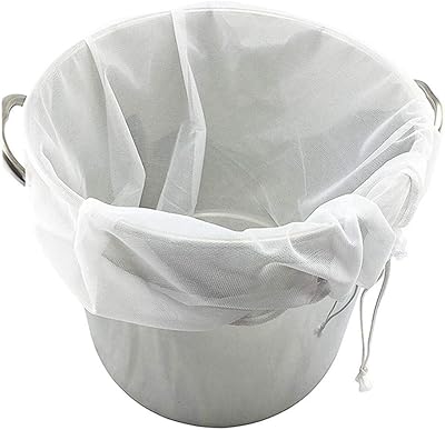 Sac filtrant en maille réutilisable polyvalent de qualité alimentaire santo pour café, jus