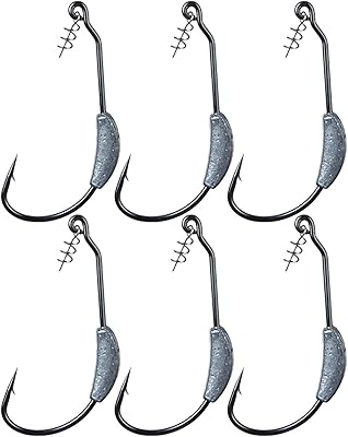 6 pièces crochet de pêche à vis sans fin au plomb large ventre manivelle crochet tête de serrage avec verrouillage par torsion matériel de pêche en plein air pour bateau. DIAYTAR COTE D'IVOIRE est devenue une référence incontournable pour les habitants de Côte d'Ivoire qui cherchent à faire leurs achats en ligne. Le site internet est bien conçu et permet une navigation facile pour trouver les produits souhaités parmi les plus de 300000 références disponibles. Les clients apprécient la qualité des produits et le service après-vente.