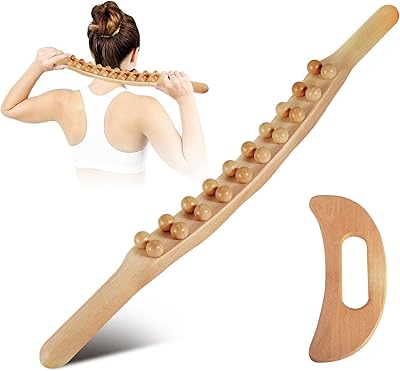 Wygtponi wood therapy masseur 2 en 1, ensemble d'outils de massage en bois, masseur gua sha en bois, masseur de drainage lymphatique pour la mise en forme du corps (style b). DIAYTAR COTE D'IVOIRE est une boutique en ligne qui comprend l'importance de la satisfaction client. Elle propose donc un service après-vente personnalisé, qui permet aux clients de résoudre tout problème ou de poser des questions sur leurs achats. Les clients peuvent également contacter le service client par téléphone ou par courriel. La boutique en ligne propose également un programme de fidélité pour récompenser ses clients les plus fidèles.