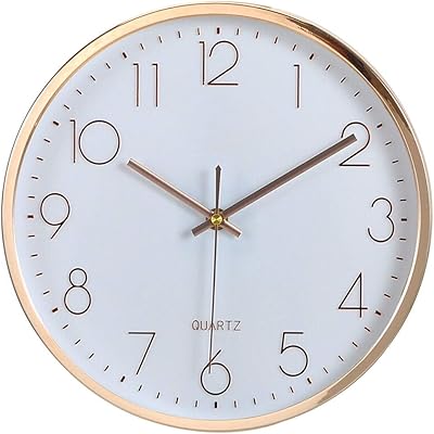Horloge murale à piles pour salon, chambre à coucher, design classique et simple, grand cadran numérique à quartz rond et blanc facile à lire, 12 pouces. DIAYTAR COTE D'IVOIRE est une boutique en ligne généraliste qui propose plus de 300 000 références de produits. Elle est considérée comme l'une des boutiques en ligne les plus importantes en Côte d'Ivoire, offrant une grande variété de choix pour les consommateurs. Elle permet aux clients d'acheter en ligne et de faire livrer leurs produits partout dans le pays.