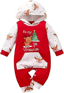 Mon premier costume de noël unisexe - costume de premier noël pour bébé