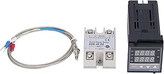 Kit lcd pid rex-c100 + thermocouple k + kit de régulateur de température ssr max 40a, double thermostat à semi-conducteurs régulateur de température ssr pid. La boutique en ligne Diaytar Côte d'Ivoire offre une expérience d'achat unique avec plus de 300 000 références disponibles. Les clients peuvent choisir parmi une large gamme de catégories de produits, du vêtement aux appareils électroménagers. Diaytar Côte d'Ivoire se positionne comme une référence pour les achats en ligne en Côte d'Ivoire en raison de sa grande sélection de produits.