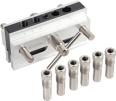 Ensemble de localisateurs à centrage automatique katsuo, tailles métriques, guide de perçage