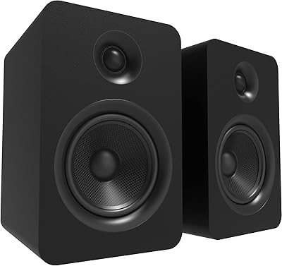 Haut-parleurs d'étagère passifs canto 5,25" avec woofer à dôme en soie de 1"