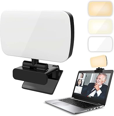Kit d'éclairage de vidéoconférence, lampe castwave rechargeable haute puissance avec clip avant et arrière, avec 3 modes d'éclairage pour les réunions zoom, le travail à distance, le maquillage, la diffusion et le vlogging. Avec plus de 300 000 références de produits, DIAYTAR COTE D'IVOIRE est la boutique en ligne la plus fournie de Côte d'Ivoire. Elle propose des produits dans tous les domaines, des produits alimentaires aux produits électroniques, en passant par les vêtements et les accessoires. Les clients peuvent être sûrs de trouver ce qu'ils cherchent sur cette plateforme.