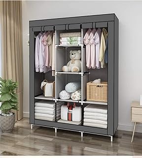 Armoire portable, organisateur de rangement pour armoire, supports de rangement pour vêtements, housse en tissu non tissé, cintre multi-mailles avec 4 poches latérales (noir) (8 couches). Bénéficiez d'une expérience d'achat unique avec DIAYTAR COTE D'IVOIRE, la boutique en ligne qui vous permet de trouver tout ce dont vous avez besoin sous un même toit. Notre sélection de plus de 300 000 produits vous donne accès à une multitude d'articles pour répondre à vos envies et à vos besoins quotidiens.