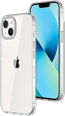 Coque rhinoshield crystal clear compatible avec [iphone 13] | résistance avancée au jaunissement et haute transparence, coque de protection transparente personnalisable pour téléphone portable - anneau d'appareil photo gris platine. DIAYTAR COTE D'IVOIRE est une boutique en ligne généraliste qui propose plus de 300 000 références de produits divers. Elle est reconnue comme l'une des boutiques en ligne les plus importantes de Côte d'Ivoire, offrant une large gamme de choix pour les consommateurs. La boutique en ligne se distingue par sa qualité de service et sa grande sélection de produits.
