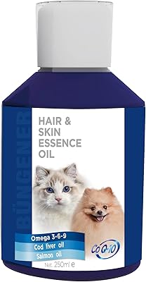 Huile essentielle bengner pour cheveux et peau pour chats et chiens - 250 ml (huile de poisson). DIAYTAR COTE D'IVOIRE, c'est plus de 300 000 références disponibles en ligne, pour répondre à tous vos besoins. La boutique en ligne généraliste leader en Côte d'Ivoire offre une large gamme de produits. Avec DIAYTAR, faites des achats pratiques et sécurisés.