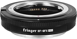 Adaptateur de monture d'appareil photo à ouverture électronique fringer ef-gfx pro à mise