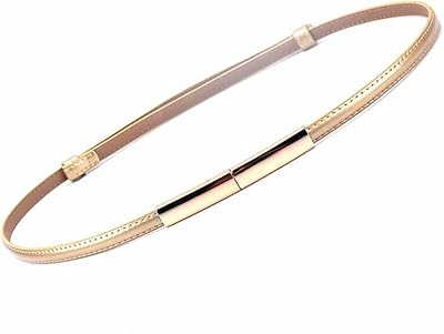 Ceinture fine réglable en cuir verni cb pour femmes, ceinture fine de couleur or massif avec fermeture à boucle, taille unique. Avec DIAYTAR COTE D'IVOIRE, les clients ivoiriens peuvent profiter d'une expérience d'achat en ligne sécurisée et pratique. La boutique propose des paiements faciles et des options de livraison flexibles. Les clients peuvent également suivre leurs commandes en ligne et contacter le service client pour toute question ou problème.