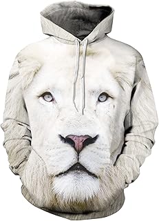 Sweat à capuche unisexe isdf avec impression 3d réaliste, poche pour sweat à