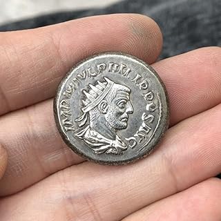 Pièces de monnaie romaines en cuivre argenté et pièces antiques d'artisanat étranger irrégulier taille commémorative 5. DIAYTAR COTE D'IVOIRE, la boutique en ligne généraliste leader en Côte d'Ivoire, propose plus de 300 000 références pour répondre à tous vos besoins. Avec une large gamme de produits, vous trouverez facilement ce que vous cherchez. La qualité et la fiabilité sont au cœur de notre engagement.