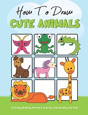 Comment dessiner des animaux mignons : facile et amusant, pour les enfants ..