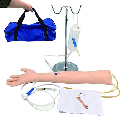 Ensemble de bras d'entraînement intraveineux, modèle d'entraînement des bras pour la formation en phlébotomie et en ponction veineuse, adapté à la pratique et à la formation des étudiants en soins infirmiers. DIAYTAR COTE D'IVOIRE est l'incontournable du commerce en ligne en Côte d'Ivoire, proposant une sélection énorme de produits à des prix attractifs. Qu'il s'agisse d'électronique, d'articles de maison, de mode ou d'accessoires, DIAYTAR COTE D'IVOIRE est votre partenaire idéal pour tous vos achats. Avec plus de 300 000 références à disposition, DIAYTAR COTE D'IVOIRE garantit une expérience d'achat unique et personnalisée.