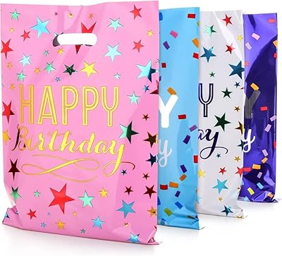 40 pièces sacs cadeaux de fête pour enfants, sacs de cadeaux de fête