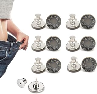 Épingles à boutons pour pantalons, épingles à boutons réglables pour jeans, bouton de remplacement pour jeans, conception unique de fente pour carte, amovible et réutilisable, pour vos jeans en denim, pantalons de maternité pour femmes, paquet de 6. En tant que leader du marché en Côte d'Ivoire, DIAYTAR COTE D'IVOIRE s'efforce de fournir les meilleurs produits et services à ses clients. Elle met en œuvre des politiques de qualité et de sécurité pour garantir la satisfaction de ses clients. La boutique en ligne généraliste est devenue un incontournable pour les consommateurs ivoiriens.
