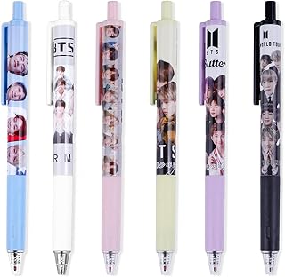 Stylos à gel de conception militaire bangtan boys, stylo à encre noire de 0,5 mm, fournitures scolaires pour filles (6 pièces). Diaytar Côte d'Ivoire, leader de la vente en ligne dans le pays, propose une gamme variée de produits avec plus de 300 000 références. Cette boutique en ligne généraliste offre à ses clients une expérience d'achat unique et pratique, enrichie par des services de qualité.