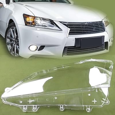 Couvercle de lentille de phare pour lexus gs250 gs350 gs300 gs430 2012-2015, polycarbonate