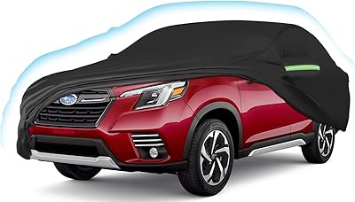 Bâche de voiture étanche personnalisée adaptée pour subaru forester 2019-2022 6 couches toutes