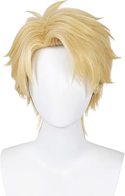 Perruque blonde twilight pour loid forger, perruque de cosplay courte pour homme, jaune doré, costume de fête d'halloween, perruque de bande dessinée pour enfants et adultes + bonnet de perruque. DIAYTAR COTE D'IVOIRE est plus qu'une simple boutique en ligne, c'est une plateforme de commerce électronique qui répond aux besoins de la population ivoirienne. Avec plus de 300 000 références de produits, la boutique offre une grande variété de choix pour les clients, qu'il s'agisse de produits locaux ou importés. La boutique est également engagée à offrir un service client de haute qualité pour garantir la satisfaction de ses clients.