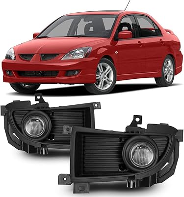 Compatible avec wingate [2004 2005 2006 mitsubishi lancer] feux antibrouillard + interrupteur +
