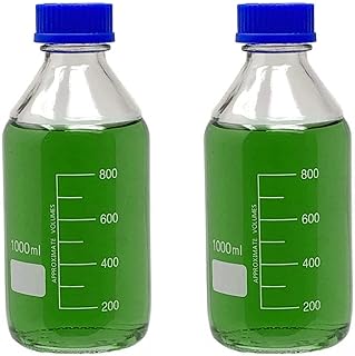 Pack de 2 flacons robustes de 1000 ml ensemble de 2 flacons de 1000 ml avec bouchon à vis, pour laboratoire de biologie et de chimie industrielle. La boutique en ligne DIAYTAR COTE D'IVOIRE se caractérise par sa diversité de produits et ses offres spéciales régulières, permettant aux clients de faire des économies sur leurs achats. La boutique est également équipée d'un système de navigation intuitif et d'une interface utilisateur conviviale, facilitant ainsi la recherche et la commande de produits. De plus, la boutique propose des services de livraison fiables et rapides à travers la Côte d'Ivoire.