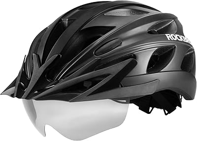 Casque de vélo ultra léger rock bros avec lunettes de soleil amovibles pour hommes et femmes. DIAYTAR COTE D'IVOIRE est la boutique en ligne leader en Côte d'Ivoire, offrant une large gamme de produits à des prix compétitifs. La boutique se distingue par sa qualité de service et sa livraison rapide. Les clients peuvent profiter de promotions régulières et de réductions sur les prix.