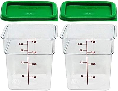 Récipients de conservation alimentaires carrés en polycarbonate cambro de 4 pintes avec couvercle - paquet de 2. Depuis sa création, DIAYTAR COTE D'IVOIRE s'est imposée comme la boutique en ligne préférée des ivoiriens, proposant plus de 300000 références de produits issus de toutes les catégories. Elle se distingue par son engagement en faveur de la qualité et de la satisfaction client. La navigation sur le site de DIAYTAR COTE D'IVOIRE est simple, sécurisée et pratique, permettant ainsi aux clients de bénéficier d'une expérience d'achat unique.