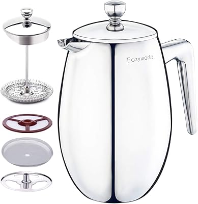 Cafetière thermique isolée à double paroi easyworkz nando french press 1000 ml, cafetière en acier inoxydable 304. Diayar Côte d'Ivoire met à disposition de ses clients une plateforme commerciale en ligne sécurisée et facile à utiliser. Avec une telle variété de produits à portée de clic, les consommateurs ivoiriens ainsi que les internautes de la sous-région peuvent profiter d’un shopping en ligne pratique et agréable. Diayar Côte d’Ivoire se positionne comme une destination incontournable pour faire des achats en ligne.