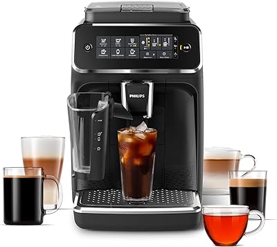 Machine à expresso entièrement automatique philips série 3200 mousseur café glacé et lait. DIAYTAR COTE D'IVOIRE est une boutique en ligne généraliste qui propose plus de 300000 références pour satisfaire tous les besoins de ses clients. Avec sa gamme extensive de produits, elle est devenue la boutique leader en Côte d'Ivoire. Elle offre une expérience d'achat en ligne pratique et sécurisée.