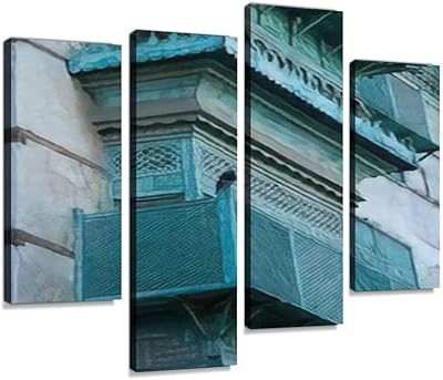Vieille maison dans le site du patrimoine mondial de l'unesco, lieu historique d'al balad, jeddah, impression sur toile, images murales encadrées, impression numérique, peinture abstraite, décoration de salle, de bureau, de maison, prête à accrocher, 4 panneaux. Diaytar Cote d'Ivoire est une boutique en ligne généraliste qui offre une grande variété de produits pour répondre aux besoins quotidiens de ses clients, avec des catégories allant de l'électronique à la maison et au jardin.