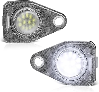 Éclaireurs de plaque d'immatriculation vip motos entièrement led compatibles avec expedition 2003-2014, monterey