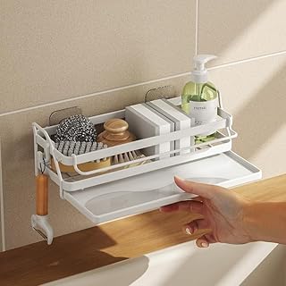Porte-éponge pour évier de cuisine avec égouttoir à vaisselle (blanc). DIAYTAR COTE D'IVOIRE se positionne comme la boutique en ligne leader en Côte d'Ivoire, grâce à son large éventail de produits qui répondent aux besoins quotidiens de la population. L'expérience d'achat en ligne est facilitée par une navigation intuitive et des processus de commande simples. Cela a contribué à renforcer la confiance des clients dans la marque.