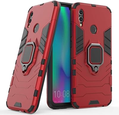 Coque double couche robuste compatible avec huawei p smart (2019), honor 10 lite, avec anneau en métal et béquille (fonctionne avec support magnétique de voiture) (rouge). DIAYTAR COTE D'IVOIRE est une boutique en ligne généraliste qui propose plus de 300 000 références de produits variés, répondant ainsi aux besoins de ses clients en Côte d'Ivoire et au-delà. Avec une grande sélection de produits, cette boutique en ligne se positionne comme un leader sur le marché ivoirien. Elle offre aux consommateurs une expérience d'achat en ligne sécurisée et pratique.