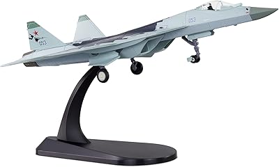 Hang hang su 57 modèle d'avion de chasse en métal 1/100 su 57