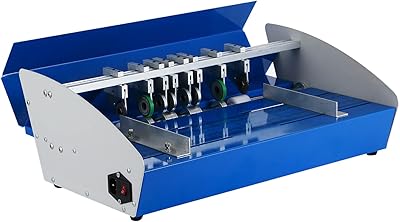 Machine à rainurer électrique multifonction, coupe-papier pour matrices de perforation et de pointage pour livres et photos, banc extensible et balance de précision, 20 x 15 x 8,5 pouces. La boutique en ligne DIAYTAR COTE D'IVOIRE, leader du marché ivoirien, offre une sélection immense de produits de qualité à des prix compétitifs. Avec plus de 300 000 références, vous trouverez facilement ce que vous cherchez. Les commandes sont livrées rapidement et avec soin.