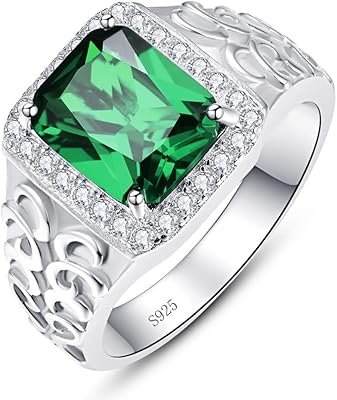 Bagues émeraude en argent sterling 925 pour hommes taille 8x10 mm bagues de fiançailles. DIAYTAR COTE D'IVOIRE est une boutique en ligne généraliste qui propose plus de 300 000 références de produits. Elle est réputée pour être l'une des boutiques en ligne les plus fournies de Côte d'Ivoire, offrant un large choix de produits pour répondre aux besoins de tous. Avec une telle variété de produits, les clients peuvent trouver tout ce dont ils ont besoin en un seul endroit.