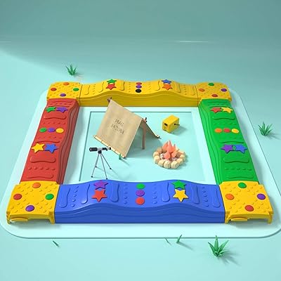 Poutre d'équilibre pour enfants pour tout-petits, marches, charge maximale de 200 lb, surface texturée antidérapante, coussinets inférieurs en caoutchouc, améliorent la coordination, l'agilité, style 5 étoiles. DIAYTAR COTE D'IVOIRE est une plateforme de commerce électronique qui permet aux consommateurs ivoiriens d'acheter en ligne une large gamme de produits, allant des produits alimentaires aux accessoires de mode. La boutique en ligne propose des produits de marques réputées et des prix compétitifs. Elle est devenue la destination préférée des consommateurs ivoiriens qui recherchent une expérience d'achat en ligne pratique et sécurisée.